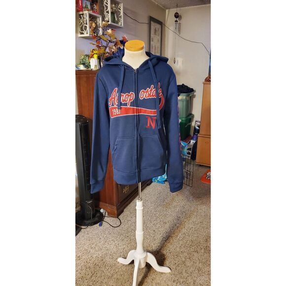 NEW WITH TAGS AEROPOSTOLE MENS ZIP FRONT HOODIE - Picture 1 of 3